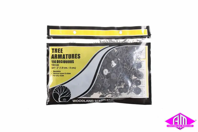 Tr1120 - Deciduous Armatures 114Pc (1.9Cm - 5.08Cm) 1