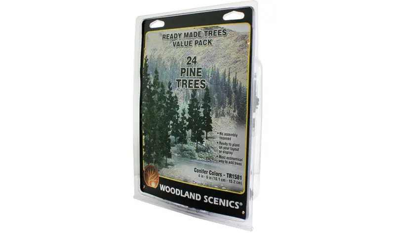 Tr1581 - Trees - Conifer Colours Pine 24Pc (10.1Cm-15.2Cm) 1