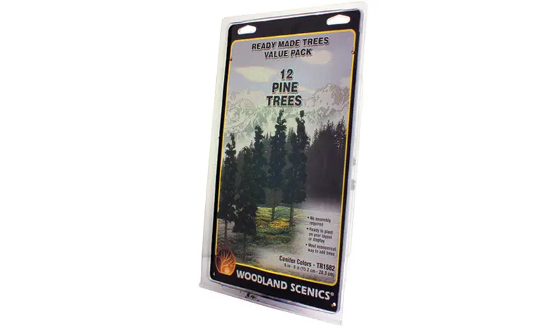 Tr1582 - Trees - Conifer Colours Pine 12Pc (15.2Cm-20.3Cm) 1