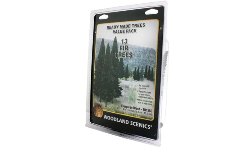 Tr1586 - Trees - Evergreen Blend 13Pk (10.1Cm-15.2Cm) 1