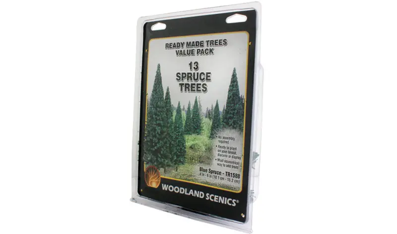 Tr1588 - Trees - Blue Spruce 13Pk (10.1Cm-15.2Cm) 1