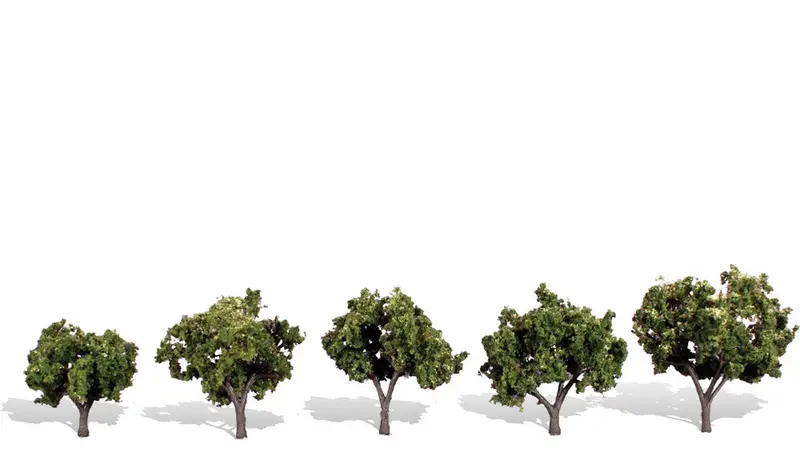 Tr3502 - Trees - Sun Kissed 5Pc (3.17Cm-5.08Cm) 1
