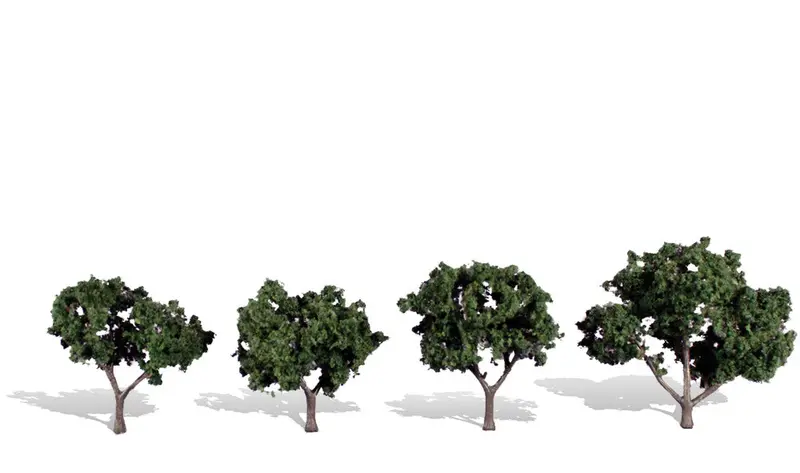 Tr3505 - Trees - Cool Shade 4Pk (5.08Cm-7.62Cm) 1
