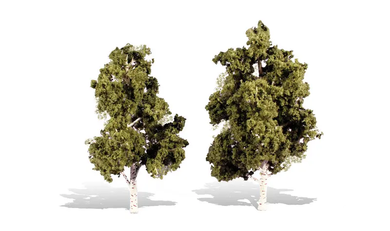 Tr3537 - Trees - Waters Edge 2Pk (15.2Cm-17.7Cm) 1