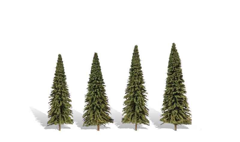Tr3568 - Trees - Conifer Forever Green 4Pk (8.89 Cm - 13.9 Cm) 1