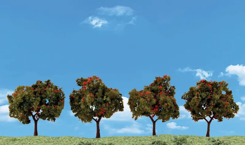 Tr3591 - Trees - Apple Trees 4Pk (5.08Cm-7.62Cm) 1