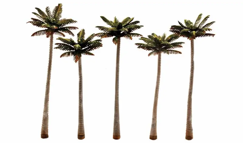 Tr3598 - Trees - Palms 5Pk (12Cm-13.3Cm) 1