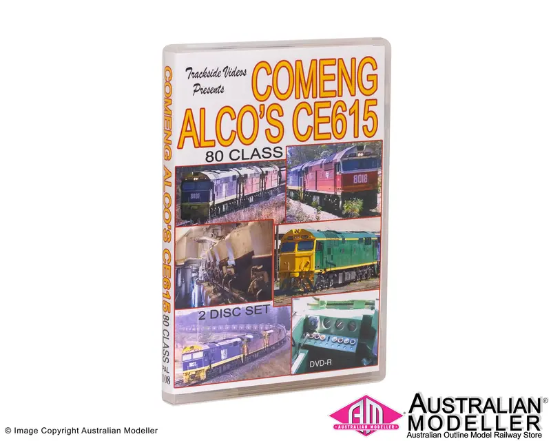 Trackside Videos - Trv108 - Comeng Alco Ce615 (80 Class) (Dvd) 1
