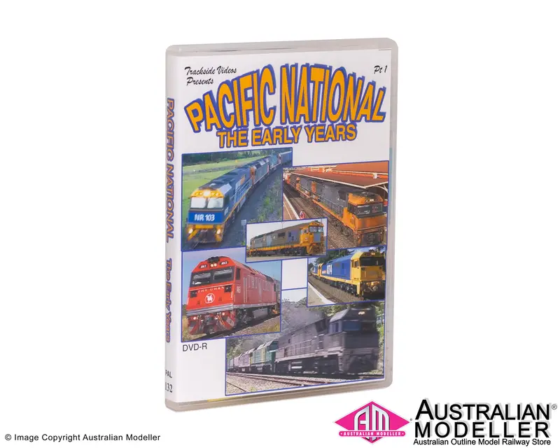 Trackside Videos - Trv132 - Pacific National - The Early Years (Dvd) 1