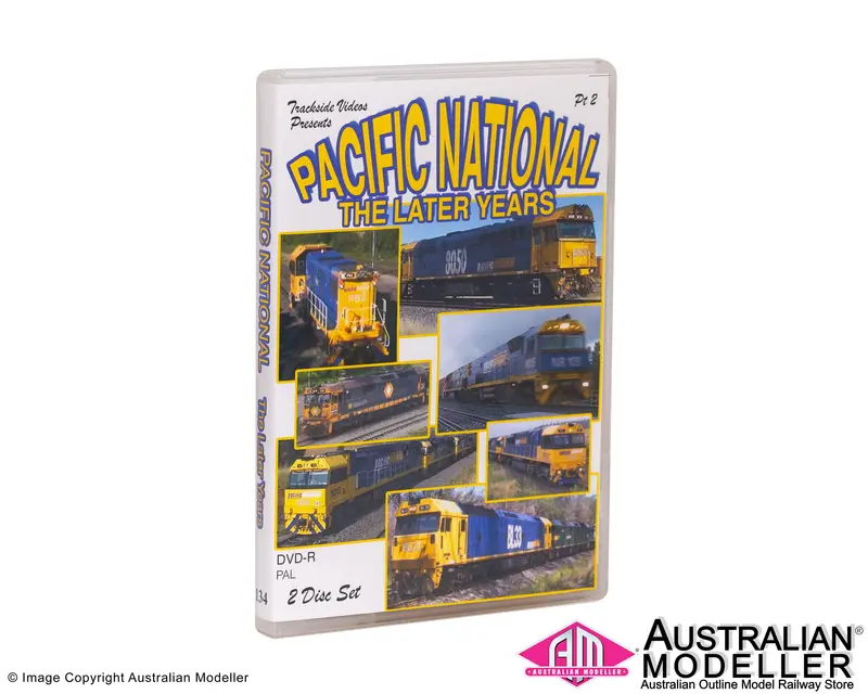 Trackside Videos - Trv134 - Pacific National - The Later Years (Dvd) 1