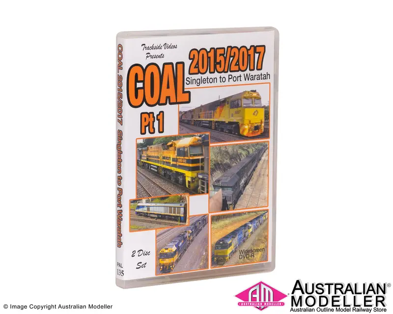 Trackside Videos - Trv135 - Coal 2015-2017 Pt.1 - Singleton To Port Waratah (Dvd) 1