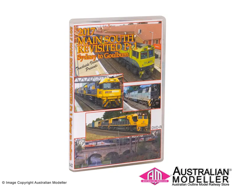 Trackside Videos - Trv142 - Main South Revisited 2017 Pt.1 - Sydney To Goulburn (Dvd) 1
