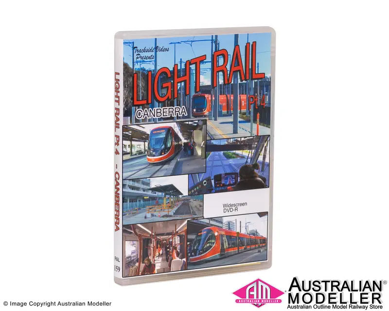 Trackside Videos - Trv159 - Light Rail Pt.4 - Canberra (Dvd) 1