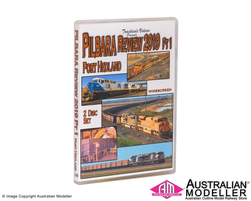 Trackside Videos - Trv160 - Pilbara Review 2019 Port Hedland (Dvd) 1