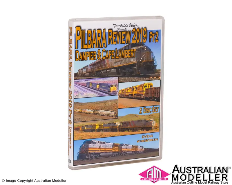 Trackside Videos - Trv161 - Pilbara Review 2019 Dampier & Cape Lambert (Dvd) 1