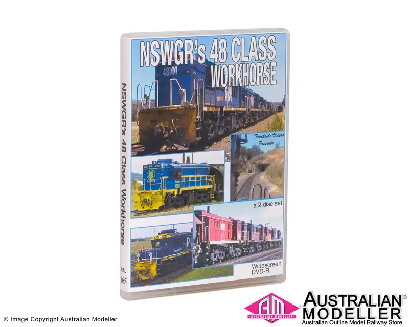 Trackside Videos - Trv165 - Nswgr 48 Class Workhorse (Dvd) 1