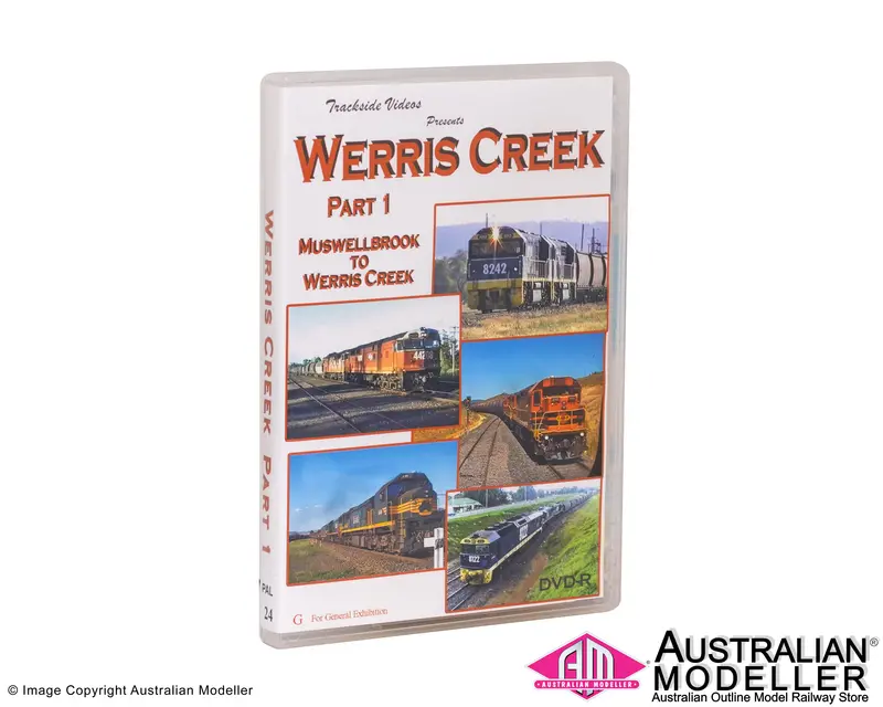 Trackside Videos - Trv24 - Werris Creek Part 1 - Muswellbrook To Werris Creek (Dvd) 1