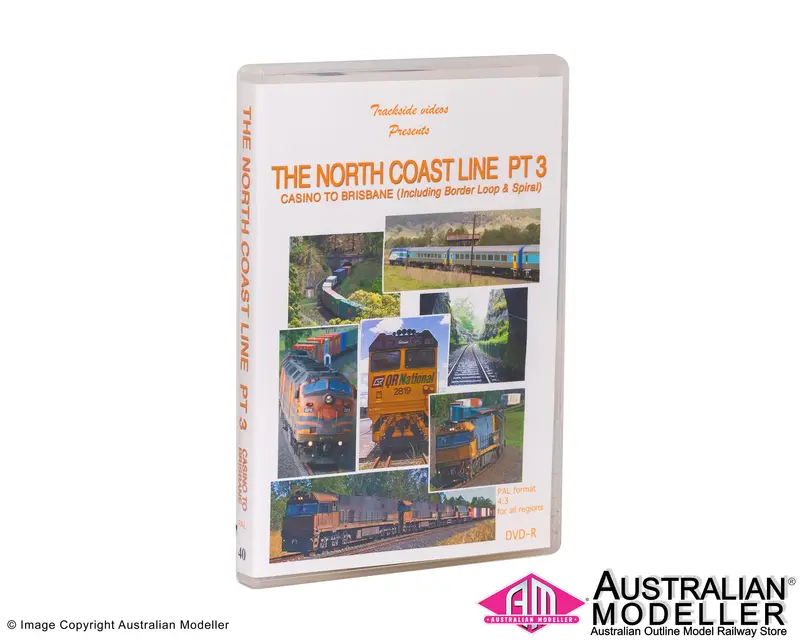 Trackside Videos - Trv40 - North Coast Line Pt.3 - Casino To Brisbane (Dvd) 1