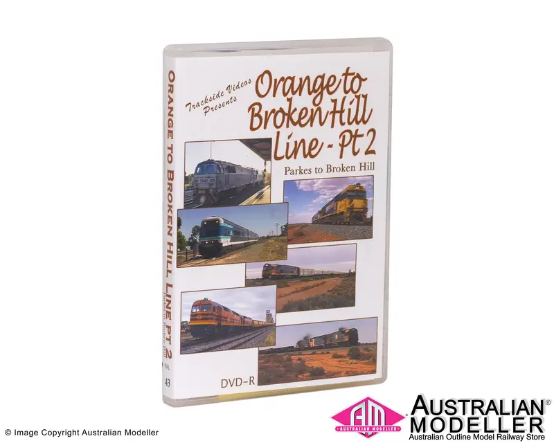 Trackside Videos - Trv43 - Orange To Broken Hill Line Pt.2 - Parkes To Broken Hill (Dvd) 1