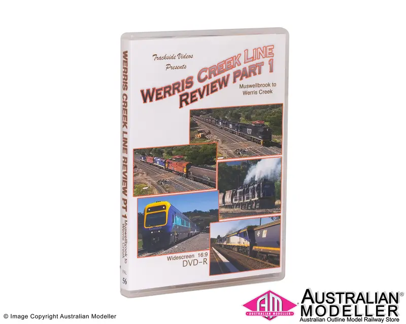 Trackside Videos - Trv56 - Werris Creek Line Review Pt.1 - Muswellbrook To Wc (Dvd) 1