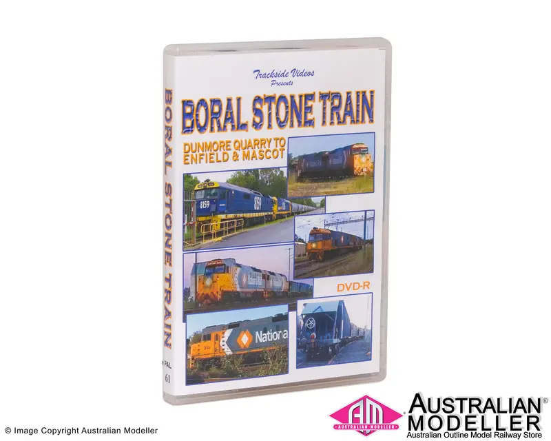 Trackside Videos - Trv61 - Boral Stone Train (Dvd) 1