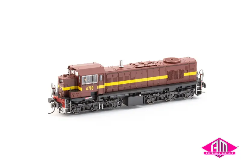 Trainorama - 47 Class Locomotive - 4710 - Indian Red (Ho Scale) 1
