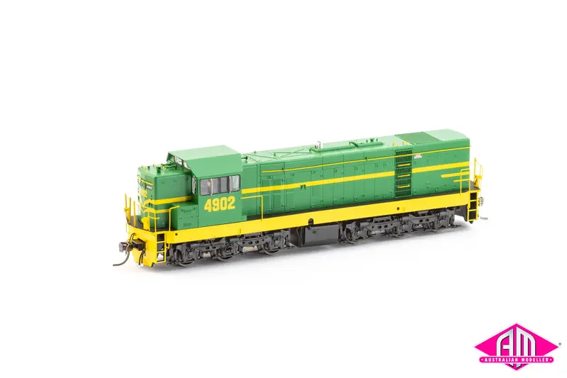 Trainorama - 49 Class Locomotive - 4902 - Green/Yellow (Ho Scale) 1