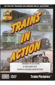 Trains In Action - 5 Disc Set (Dvd) 1