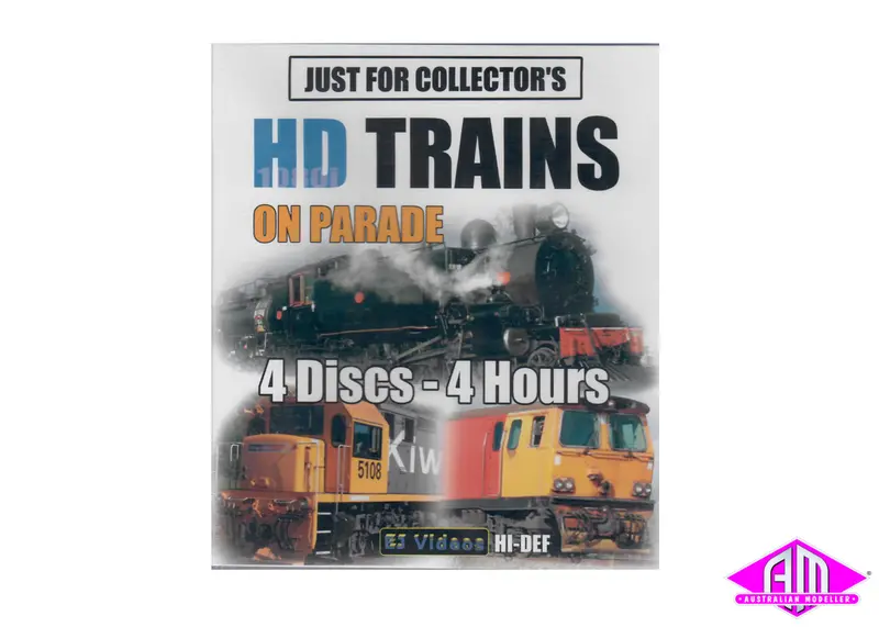 Trains On Parade Hd - 4 Disc Set (Blu-Ray Dvd) (Replaced By Trains On Parade - 5 Disc Set) 1