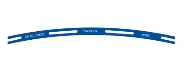 Ts-Nt18 - Radius Template - 18" - 457.2Mm (N Scale) 1
