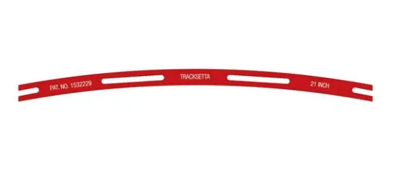Ts-Nt21 - Radius Template - 21" - 533.4Mm (N Scale) 1
