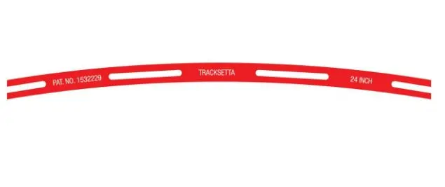 Ts-Nt24 - Radius Template - 24" - 609.6Mm (N Scale) 1