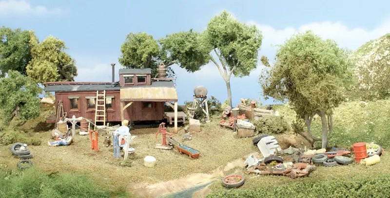 Ts151 - Possum Hollow Scene (Ho Scale) 1