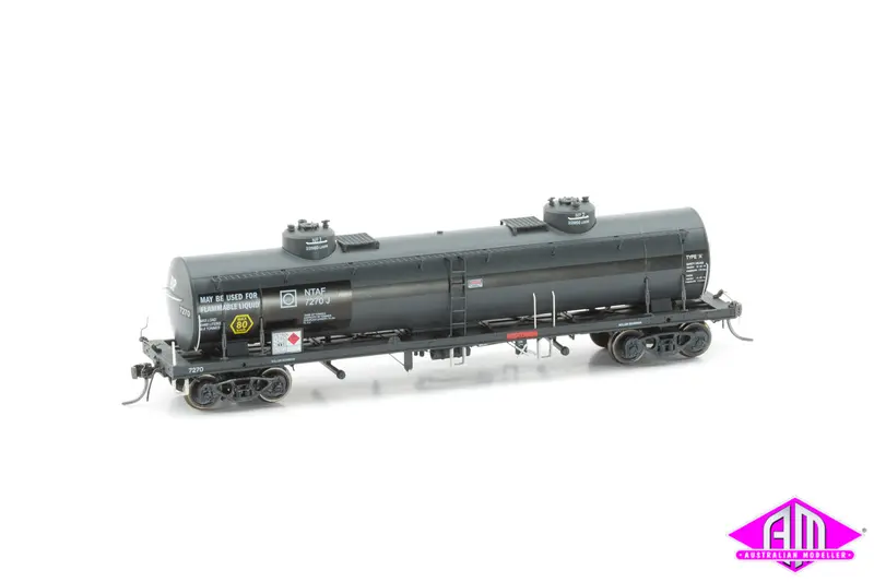 Tulloch 10,000 Gallon Rail Tank Car Single Pack 1980S Ntaf 7270 1