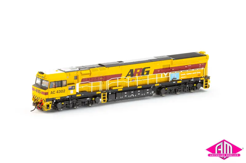 Ugl C44aci Ac Class Locomotive, Ac4302 Arg/Qr National "Look, Listen And Live" (C44-43) Ho Scale 1
