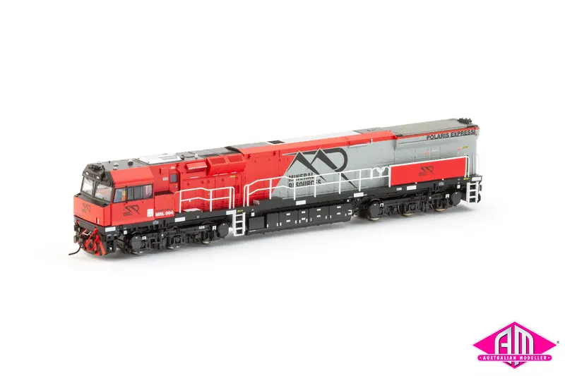 Ugl C44aci Mrl Class Locomotive, Mrl004 Mineral Resources "Polaris Express" (C44-71) Ho Scale 1