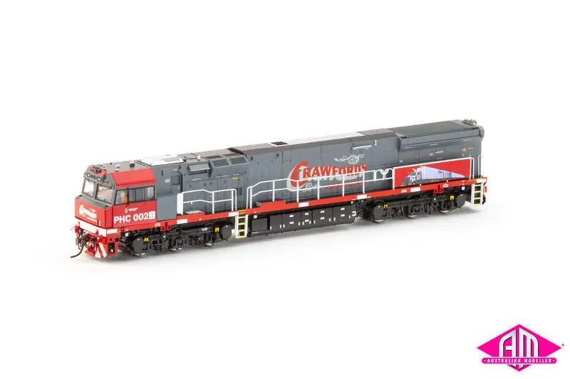 Ugl C44aci Phc Class Locomotive, Phc002 Crawfords Freightlines "Spud" (C44-74) Ho Scale 1