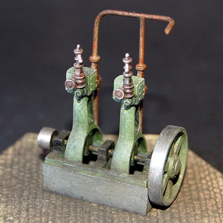 Uneek - Un-475 - Twin Cylinder Steam Engine (Ho Scale) 1