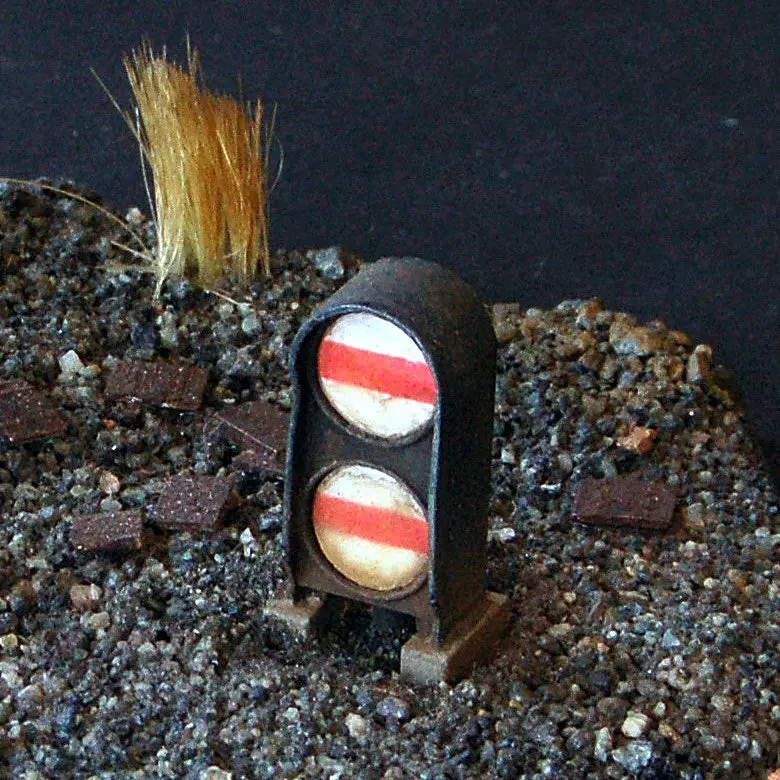 Uneek - Un-590 - Sra Banner Signal - Double - 3Pc (Ho Scale) 1