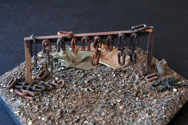 Uneek - Un-640 - Shackle Rack (Ho Scale) 1