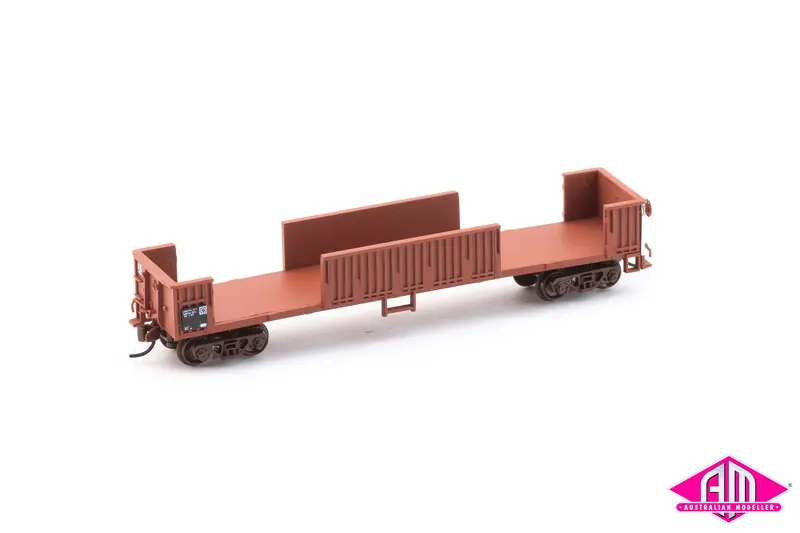 V/Line Rkux Open Wagon No Lettering 62, With Microtrains Bogies (N Scale) Single Car 1