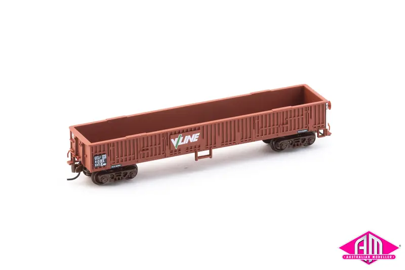 V/Line Robx Open Wagon 335, With Microtrains Bogies (N Scale) Single Car 1