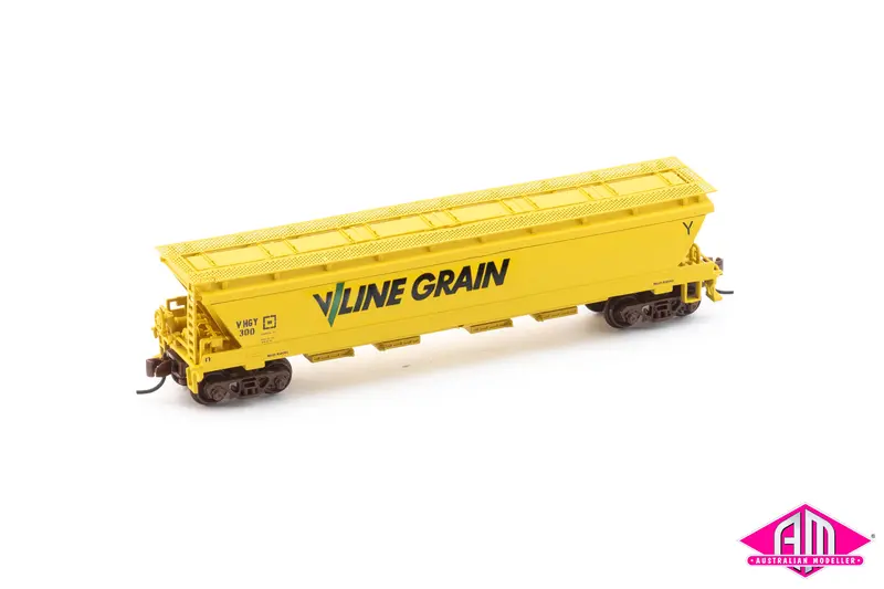 V/Line Vhgy Grain Hopper 300, With Microtrains Couplers (N Scale) Single Car 1