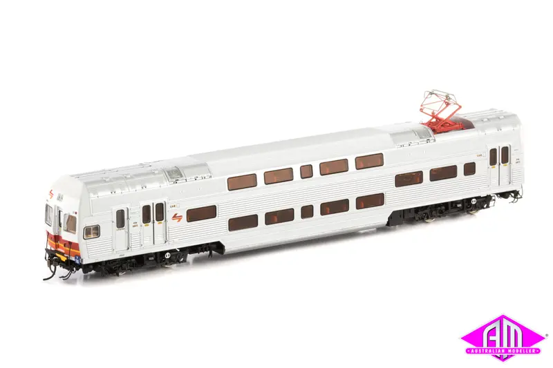 V Set Sra Candy, Red/Orange/White Nose With Candy L7 - 4 Car Set (Nps-40) Ho Scale 1