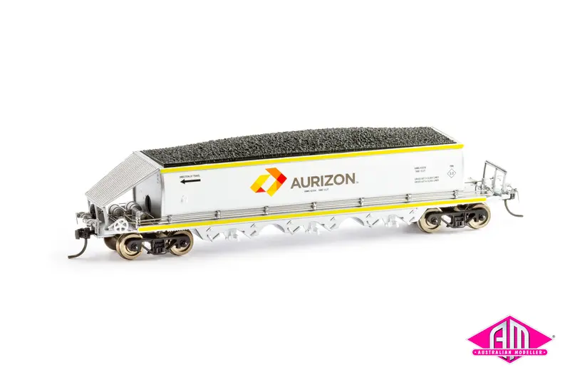 Vak Coal Hopper Vamq Stainless Steel Aurizon Vak310 (4 Car Set) Ho Scale 16.5Mm 1