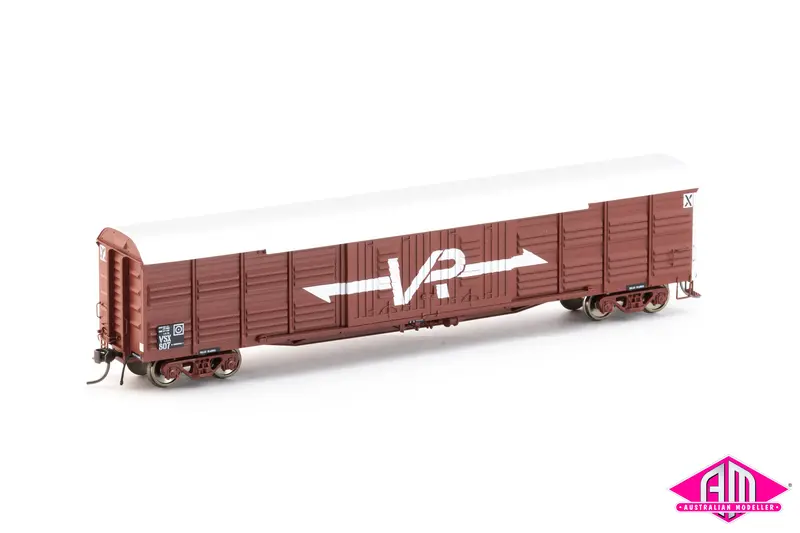 Victorian 56’ Louvre Vans Large Vr Vsx-07 (Ho Scale) 3 Pack 1