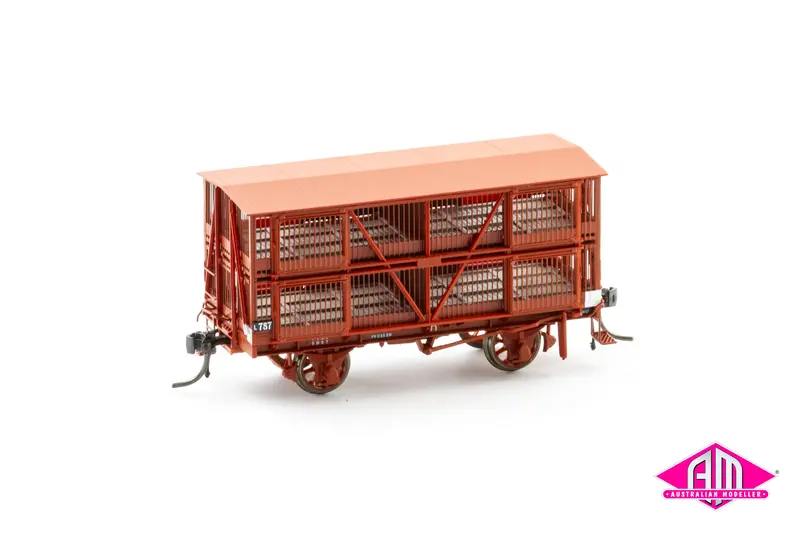 Victorian 'L' 4 Wheel Sheep Wagon - 1960S Includes Optional Steps (Ho Scale) 6 Pack Lsv-02 1