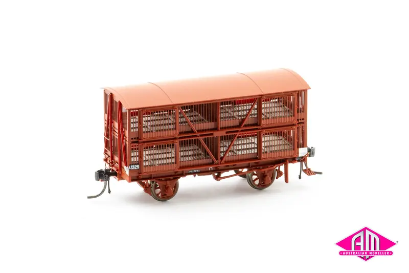 Victorian 'L' 4 Wheel Sheep Wagon - 1970S (Ho Scale) 6 Pack Lsv-07 1
