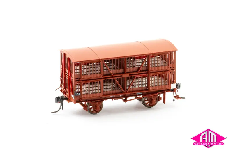 Victorian 'L' 4 Wheel Sheep Wagon - 1980S (Ho Scale) 6 Pack Lsv-09 1