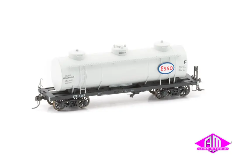 Victorian Railways 10,000 Gallon Tank Car Esso Twf 377 Single Car 1